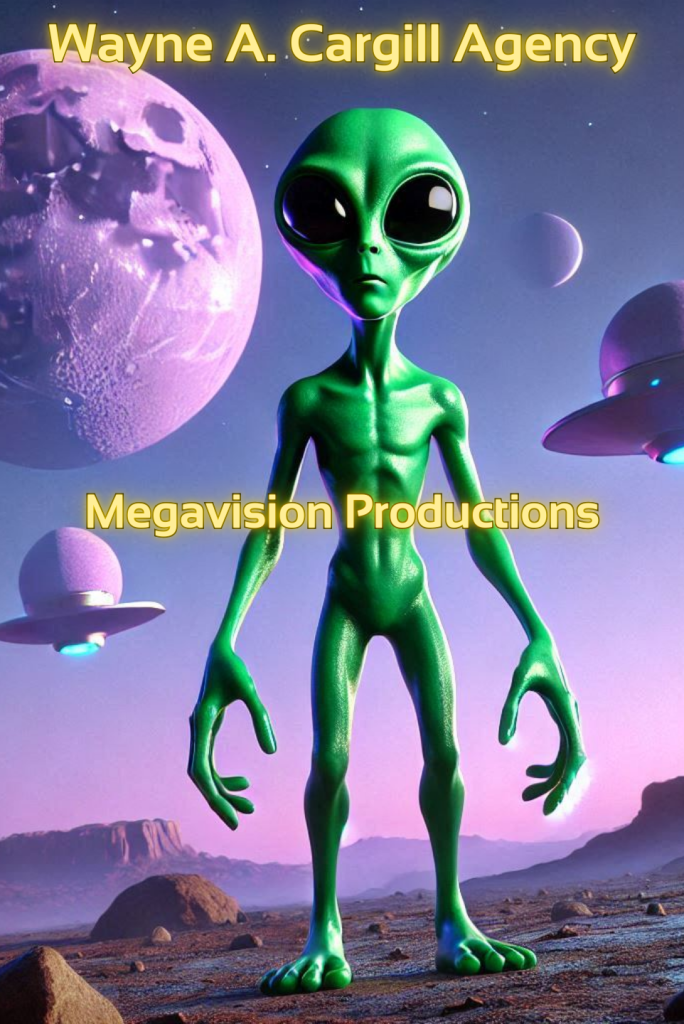 Wayne A. Cargill ~ Client Scout graphic design of Megavision Productions Custom Animation For Ideas Larger than Life