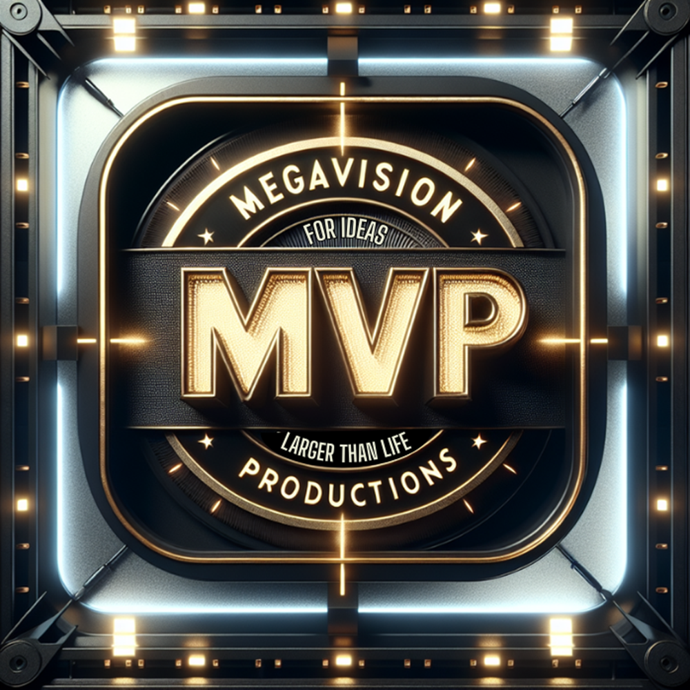 Wayne A. Cargill ~ Client Scout graphic design of Megavision Productions For Ideas Larger Than Life