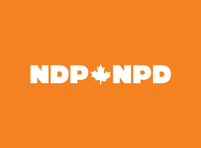 The New Democratic Party of Canada emblem prior to Advanced Image Cloning